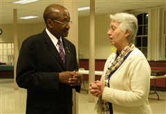 Bishop Matthews Visits Wyoming Conference